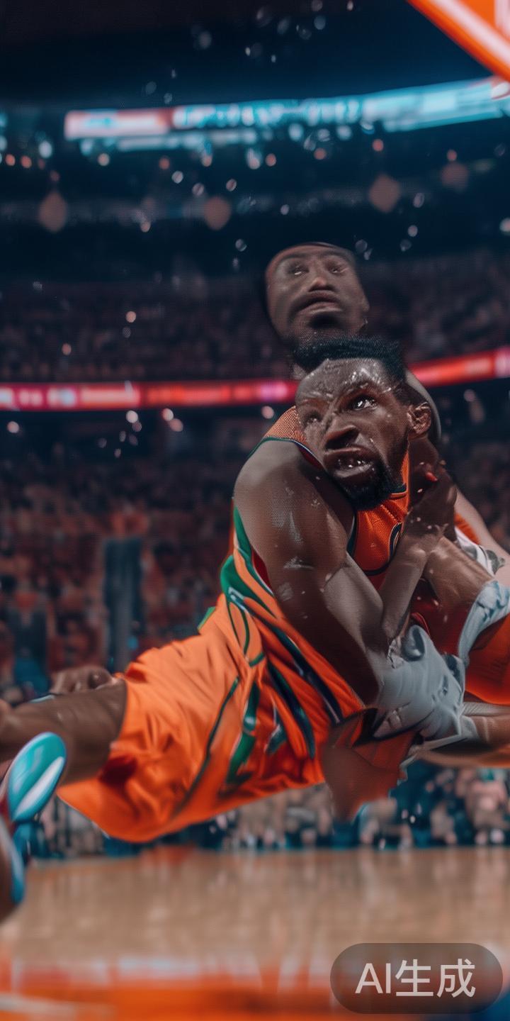 以往观看快船比赛可能只能模糊判断局势，而现代高清直